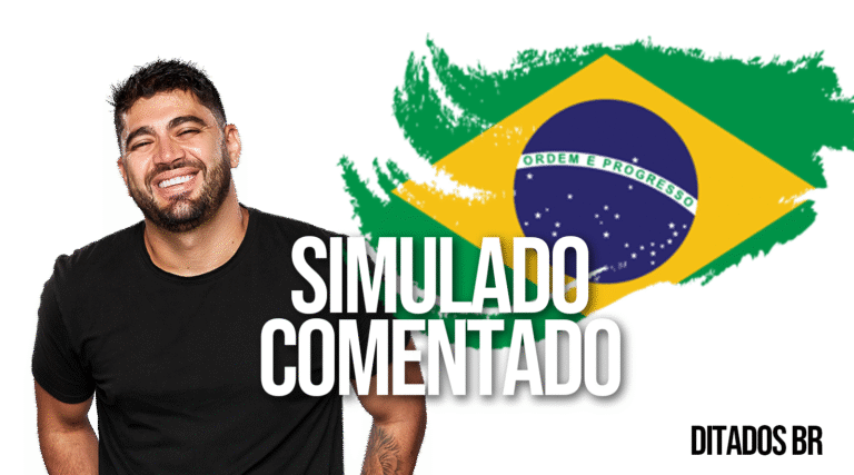 Simulado temático com Questões de Português – DITADOS POPULARES