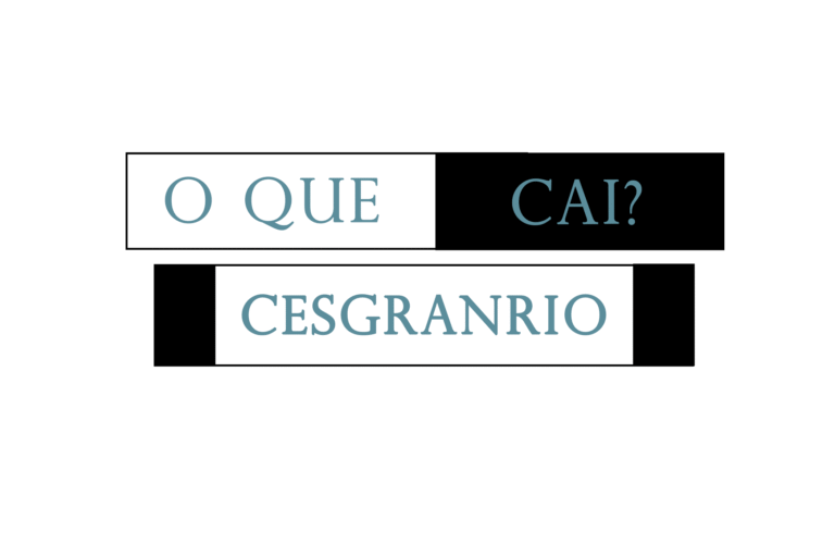 O que cai na banca cesgranrio