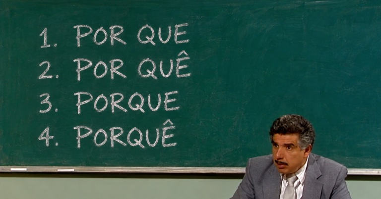 ❓ Porque, Por que, Por quê ou Porquê? Nunca mais erre com essa explicação!
